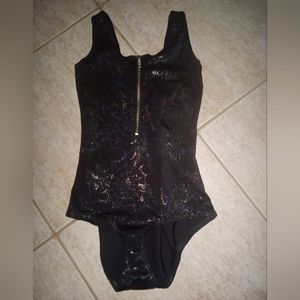 BlackMilk Wicked Web Black Zip Suit